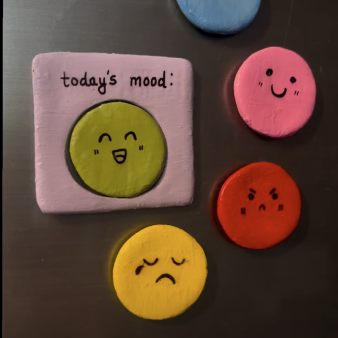 Today's Mood — Fridge Magnet Set